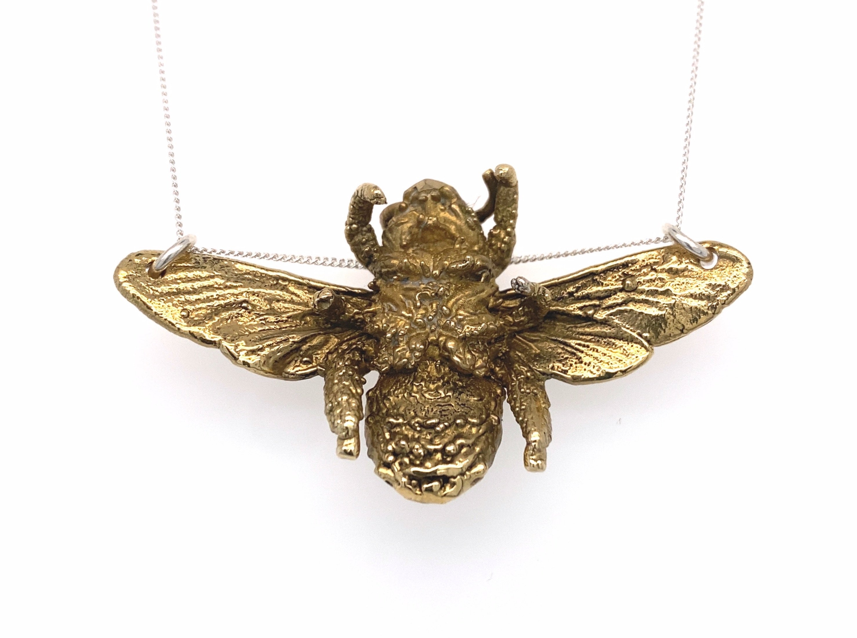 Cast Bee Necklace